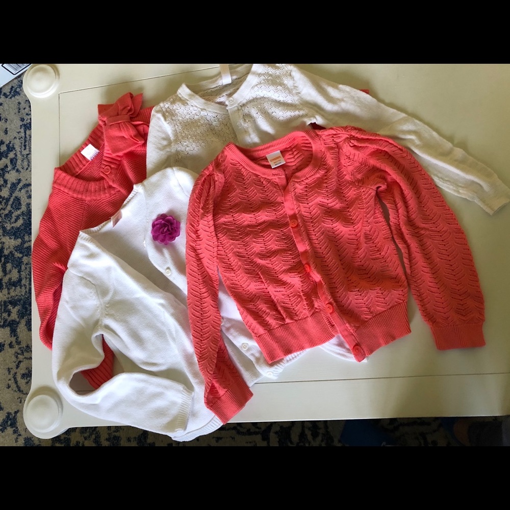 Girls cardigan lot
